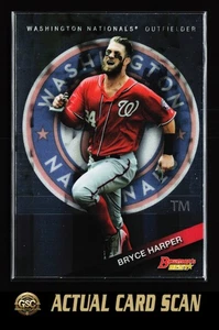 2015 Bowman's Best Bryce Harper #25 Refractors Washington Nationals - Picture 1 of 2