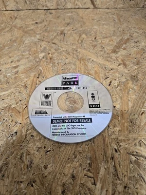 3DO Demo Game: Theme Park - CD Disc - Software for Goldstar Game Console 3D0 - Image 1 of 2