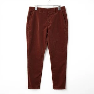 Soft Surroundings Pants Womens Size Large Corduroy Pull-On Skinny Pants Henna - Picture 1 of 8