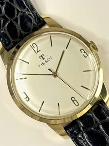 TISSOT Vintage 1960’s Men’s Manual Gold Dress Watch - Picture 1 of 6