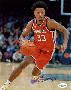 SYRACUSE ORANGE- ELIJAH HUGHES SIGNED AUTOGRAPH 8x10 PHOTO PICTURE ACOA CUSE - Picture 1 of 1