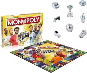 Monopoly World Football Stars Gold Edition Rare Board Game - BRAND NEW SEALED - Picture 1 of 3