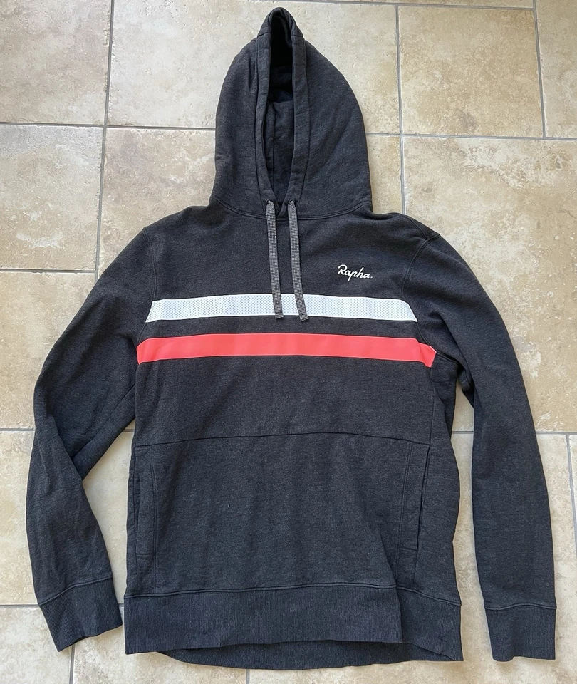 Rapha Men’s Brevet Hoodie - XL - Grey - Image 1 of 4
