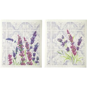 IHR Lavanda Spültuch Abwaschlappen Schwammtuch Reinigunsgtuch 17x19 cm lila - Bild 1 von 1