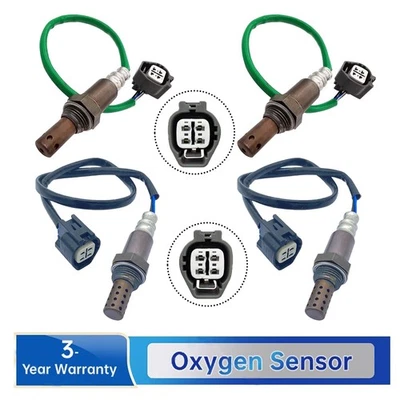 4Pcs Up&Downstream Oxygen Sensor For Jaguar Super V8 XJ8 XJR XKR 2006-2009 4.2L - Image 1 of 4