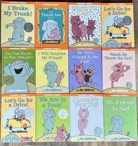 POSTEN VON 12 - Elefant & Schweinchen Taschenbücher von Mo Willems NEU - Bild 1 von 13