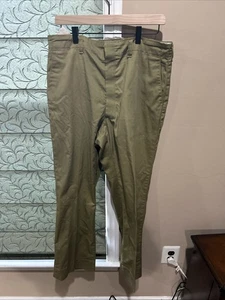 Boy Scouts of America Light Green Pants 4 pocket Waist 36 Inseam 30 Hem 2 - Picture 1 of 8