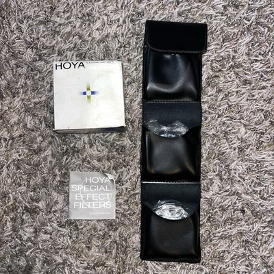 Hoya Special Effects Filters 55mm Camera Made In Japan +1 +2 +4 New Vintage - Image 1 of 4