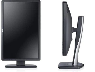 Dell P2412H 24-Zoll LED-Monitor Pivot VGA Full HD Displaykratzer - Gebraucht - Bild 1 von 2