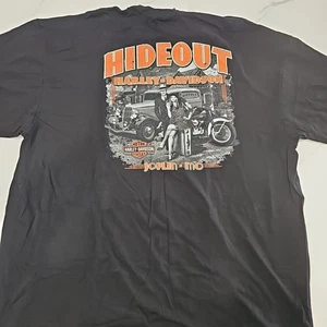 Neu mit Etikett Harley-Davidson Hideout H-D Joplin Mo. T-Shirt Herren XXXL Bonnie And Clyde - Bild 1 von 5