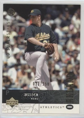 2002-03 Upper Deck UD Superstars Gold /250 Mark Mulder #173 - Image 1 of 2