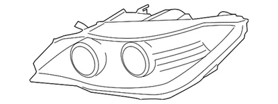 Genuine BMW Composite Assembly 63-12-7-348-953 - Image 1 of 2