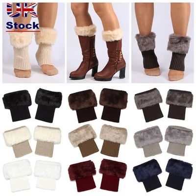 Fashion Girls Women Knitting Boot Warmers Leg Warmers Socks Boot Socks