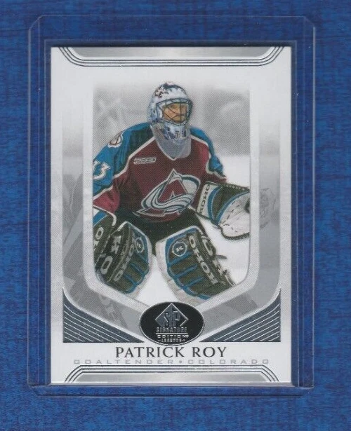 2020-21 SP Signature Edition Legends # 331 Patrick Roy - Image 1 of 2