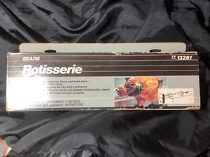 SEARS VINTAGE, BRAND NEW, ROTISSERIE MODEL 71 13261. NEW IN ORIGINAL BOX - Picture 1 of 5