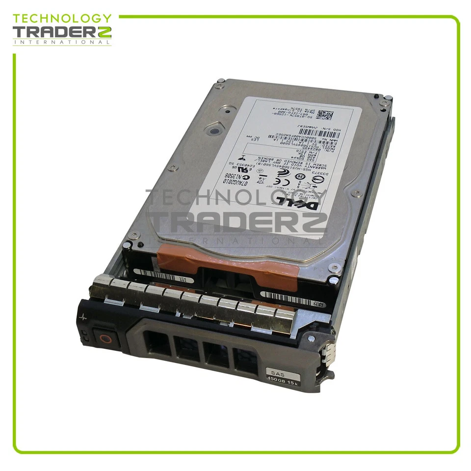 T857K Dell 450GB 15K SAS 6G 64M 3.5" Hard Drive 0T857K ***Pulled*** - Image 1 of 1