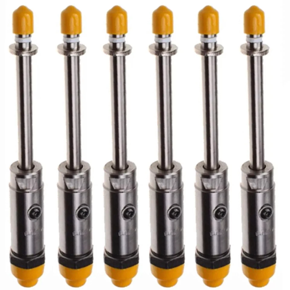 6X Fuel Injector Pencil Nozzle for Caterpillar CAT 3406B 3432 3408 3408B 4W7018 - Image 1 of 1