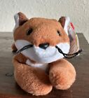 1996 Ty Sly the Fox Beanie Baby #4115–Beautiful Condition–So Sweet