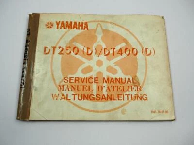 Yamaha DT250 DT400 D Werkstatthandbuch Reparaturanleitung 1976 - Bild 1 von 3
