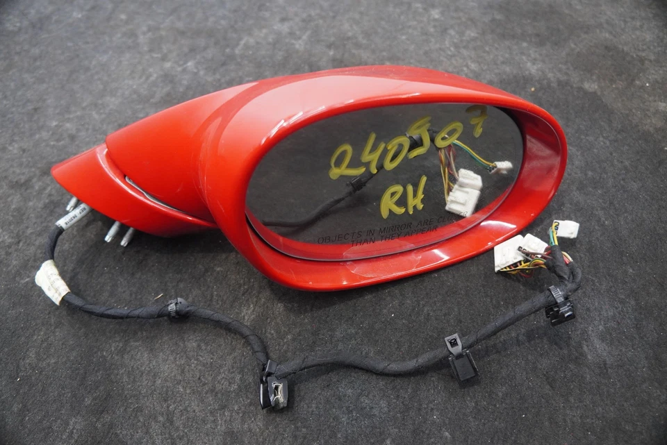 Right Passenger Door Mirror Assembly Rosso Scuderia Ferrari California T 2015-18 - Image 1 of 4