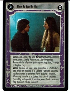 STAR WARS CCG DEATH STAR II RARE CARD THERE IS GOOD IN HIM ex - Foto 1 di 2