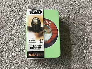 Star Wars The Child Dominoes The Mandalorian Game Brand New In Tin - Picture 1 of 3