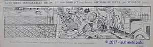 REKLAME FELGEN VINET ABENTEUER DER ARBEIT SPITZ SIGNIERT O'GALOP VON 1911 FRANZÖSISCHE ANZEIGE - Bild 1 von 1
