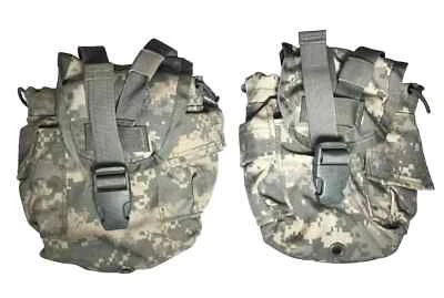 MOLLE II 1 QT Canteen Cover / General Purpose Pouch ACU | 2 Pack GC - Image 1 of 4