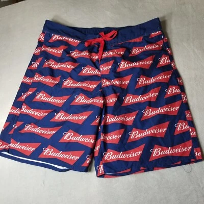 Pantalones cortos Budweiser para hombre con bolsillos laterales L Foto 1 de 4