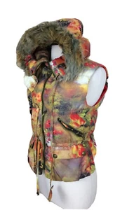 Daite Women XS Vest 36 100% Polyester Multi-Color - Excellent - Picture 1 of 12