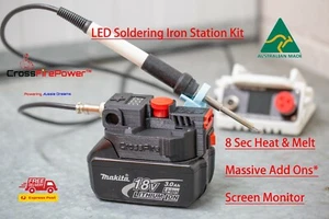 Makita soldering station/iron 18v portable Cordless USB Port T12 console Solder - Bild 1 von 12