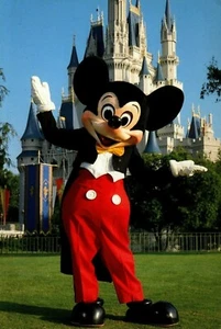 Walt Disney World ¡Eres tan bienvenido como puedes ser! Postal vintage de Mickey Mouse BP5 - Imagen 1 de 2