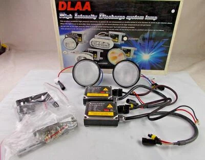 Fog Lamp Light Set HID 3-1/2" Round Universal DLAA H100B - Image 1 of 4