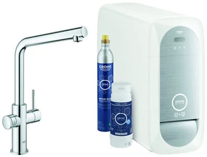 GROHE Blue Home Küchenarmatur Bluetooth/WIFI L-Auslauf chrom 31454001 - Bild 1 von 1