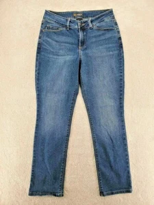 Lee Secretly Shapes Straight Leg Stretch Mid Rise woman's waist 28" - Picture 1 of 8