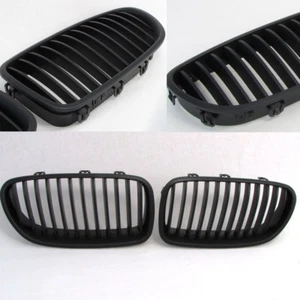 NIEREN KÜHLERGRILL MATT SCHWARZ passend für BMW F10 LIMOUSINE F11 TOURING - Picture 1 of 2