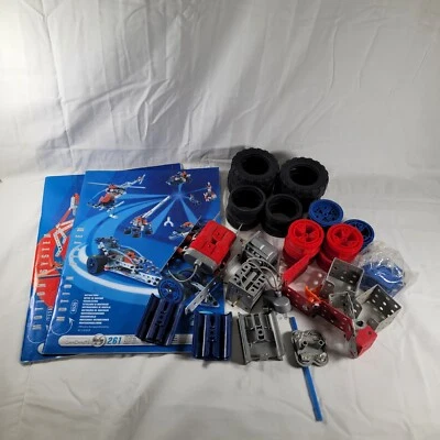 Meccano Erector Motion System 6520 peças e peças variedade aleatória  - Imagem 1 de 4