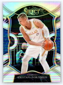Kristaps Porzingis 2020-21 Panini Select Silver Prizms #43 - Picture 1 of 2