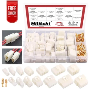 6.3MM Electrical Automotive Wire Connectors Male Female Socket Plug Terminal for - Picture 1 of 7