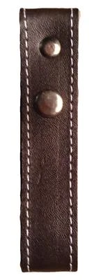 JRZJOE DARK BROWN Bull Whip Holder BULLWHIP HOLSTER INDIANA JONES STYLE