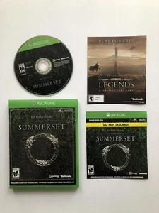 NEW Elder Scrolls Online Summerset Xbox One Video Game Expansion Bethesda XB1 - Picture 1 of 2
