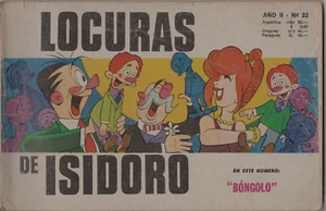 LOCURAS DE ISIDORO 22 ""BONGOLO"" ABRIL 1970 DANTE QUINTERNO ARGENTINA - Imagen 1 de 1