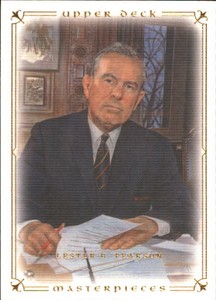 2008-09 UD Masterpieces #2 Lester B. Pearson