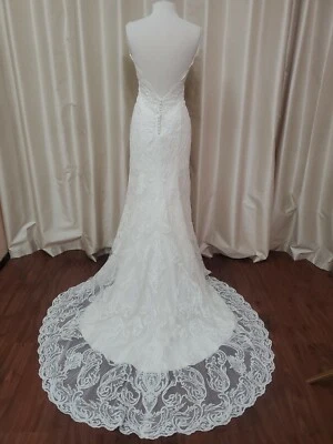 Vestido de novia Ivoire Kitty Chen Viviana V1715 funda calce acampanado espalda baja Foto 1 de 4