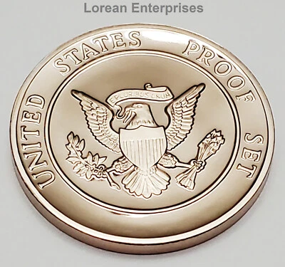 1982 US Mint Proof Set ✼1789 BRASS TOKEN✼ BU - Image 1 of 2