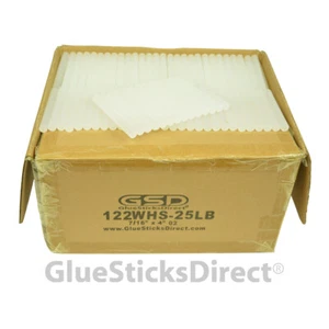 GlueSticksDirect Wholesale® Hot Melt Glue Sticks 7/16" X 4" 25 lbs Bulk - Picture 1 of 1