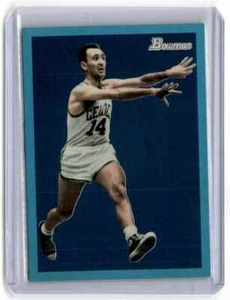 2009-10 Bowman 48 Blue Bob Cousy 0641/1948 Boston Celtics #83 - Picture 1 of 2