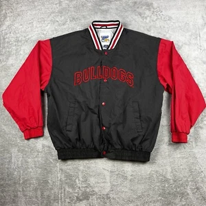 Chaqueta Georgia Bulldogs Para Hombre Grande Negra Roja De Colección Oficial Fan Ropa Deportiva - Imagen 1 de 9
