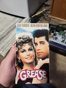 Grease (VHS, 1978) No Mold-Very Clean- 1998 Version-Tested Working - Picture 1 of 15