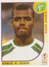 Panini sticker football World Cup 2002 No. 339 Ahmad Al-Dokhi Saudi Arabia picture NEW PRODUCT